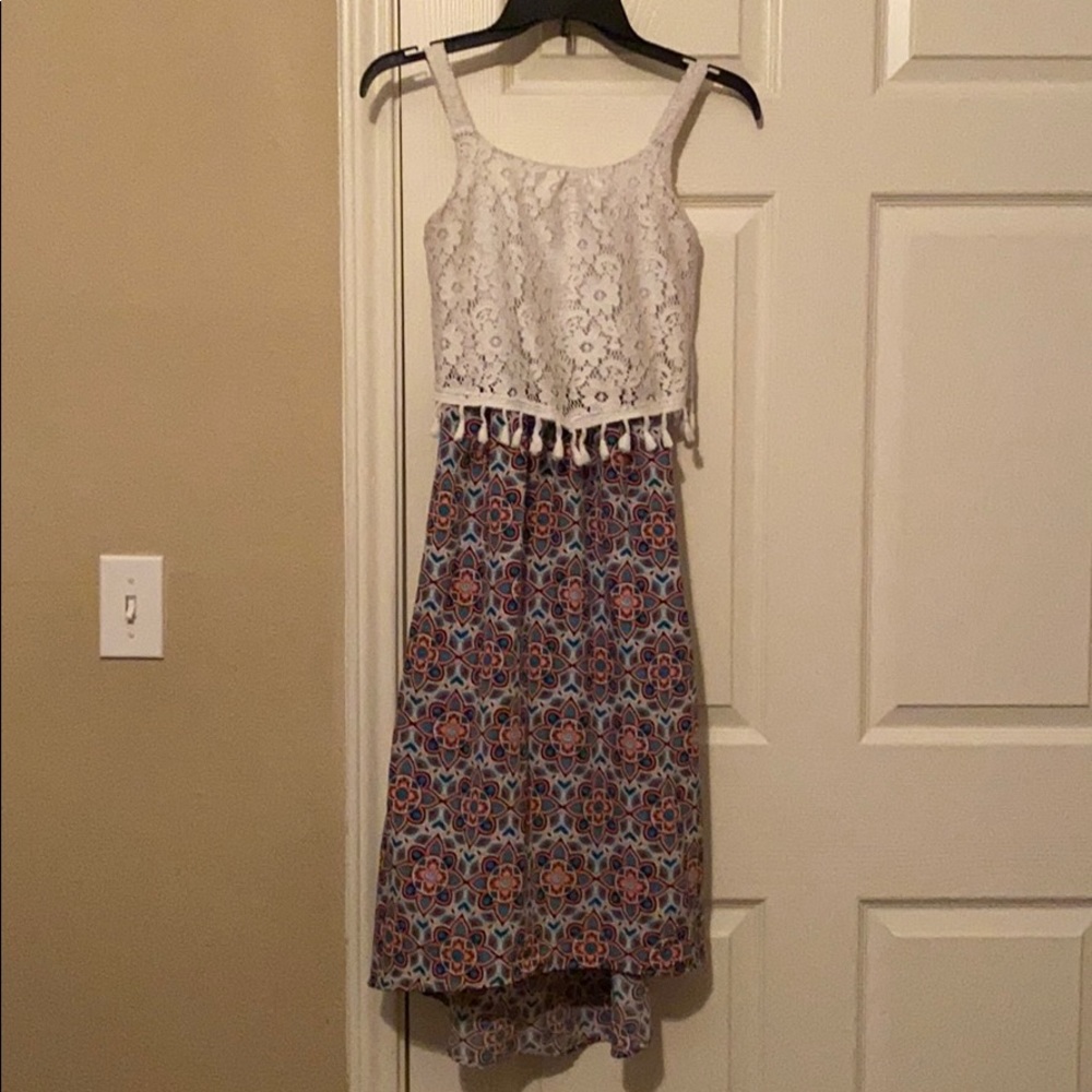 Multicolor dress.